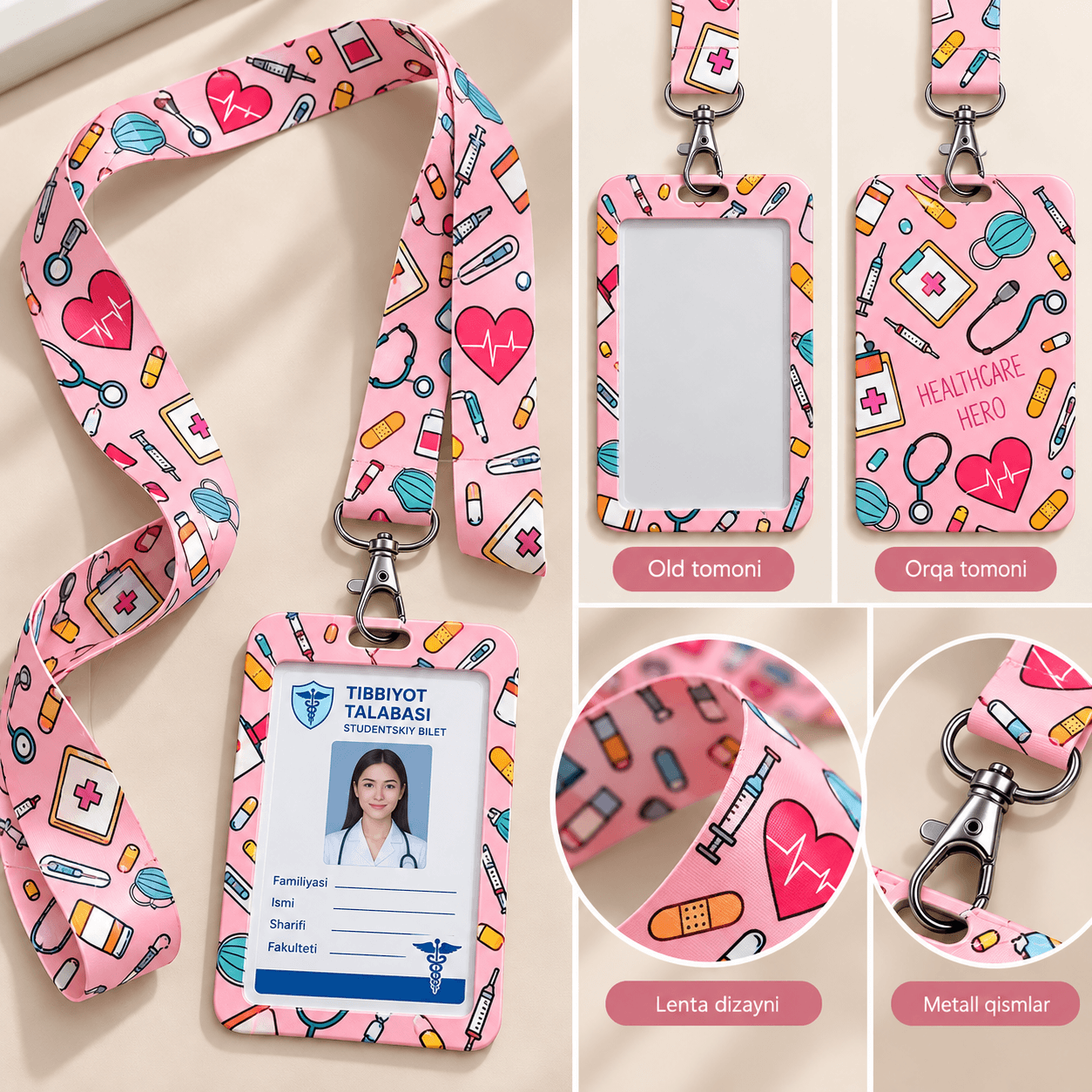 Bejik uchun Lanyard